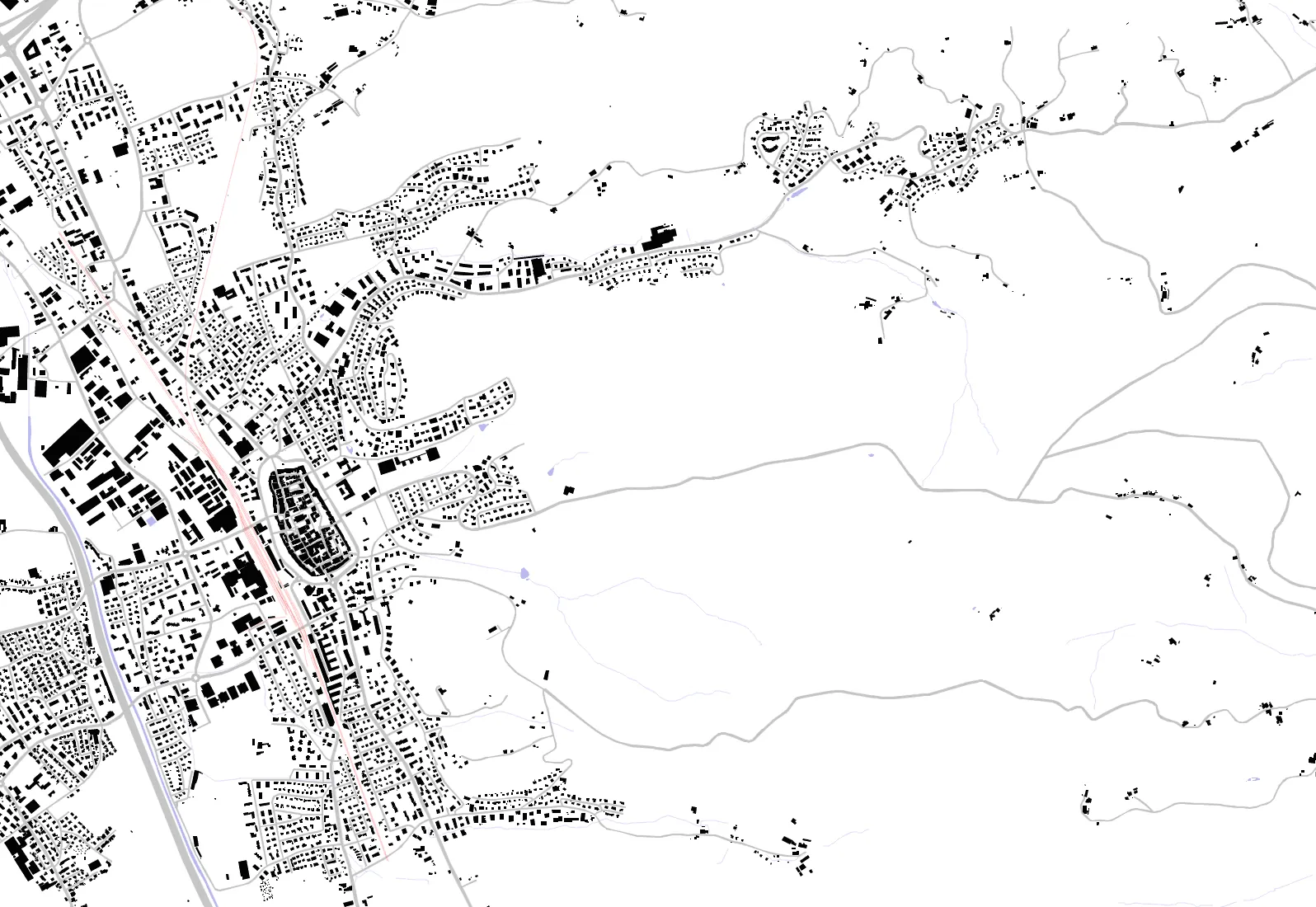 Zofingen figure ground plan