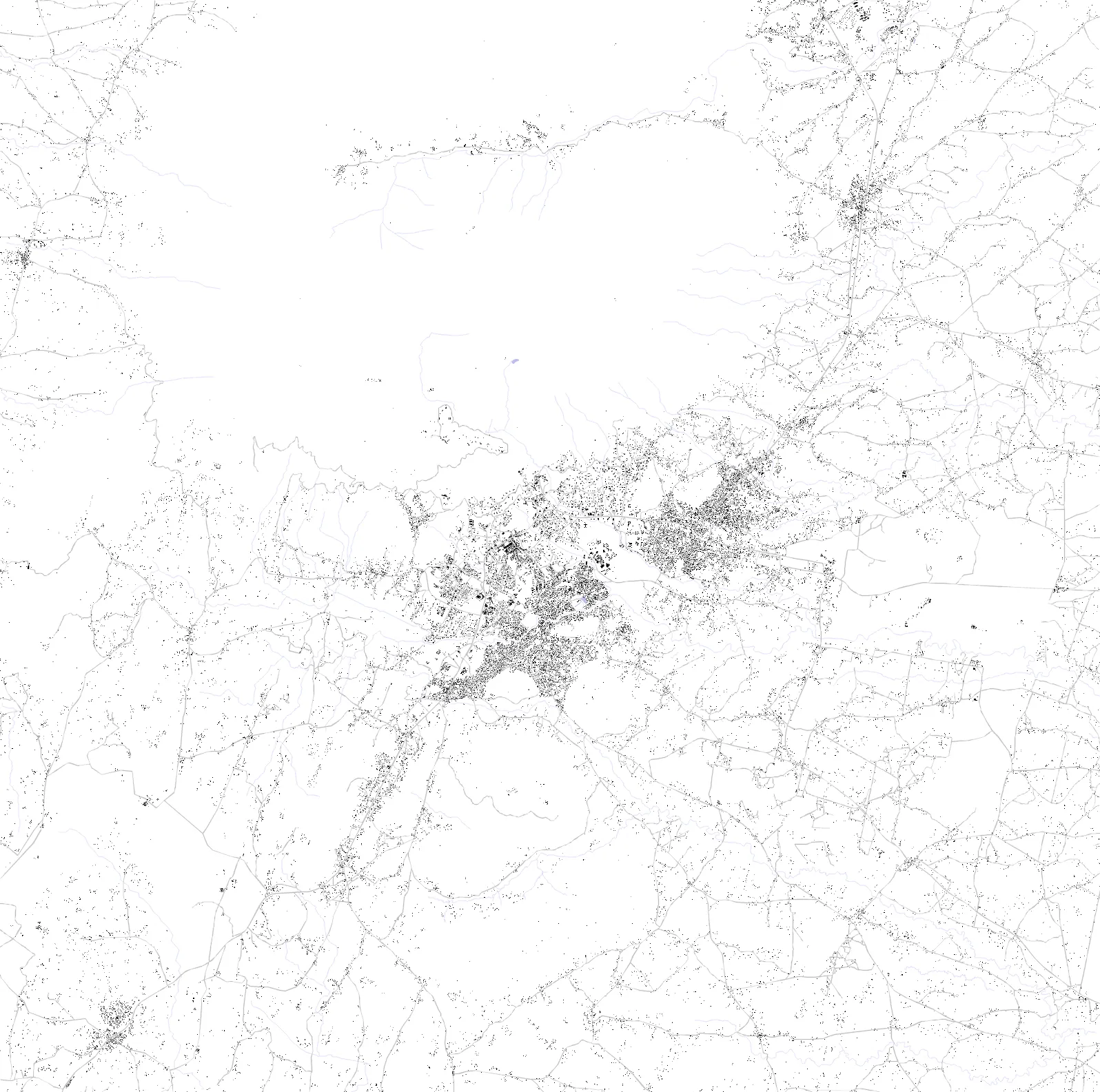 Zomba figure ground plan