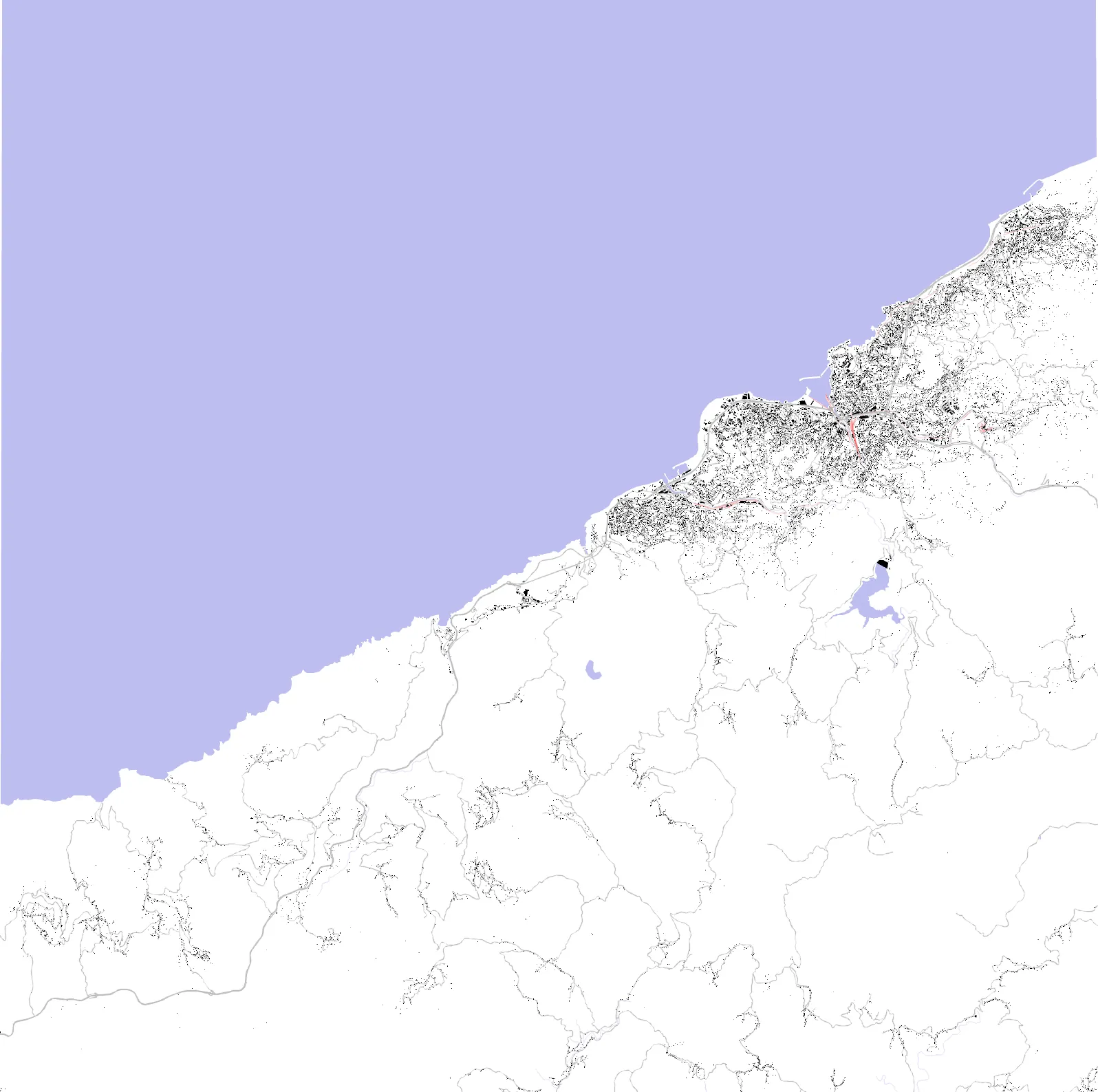 Zonguldak figure ground plan