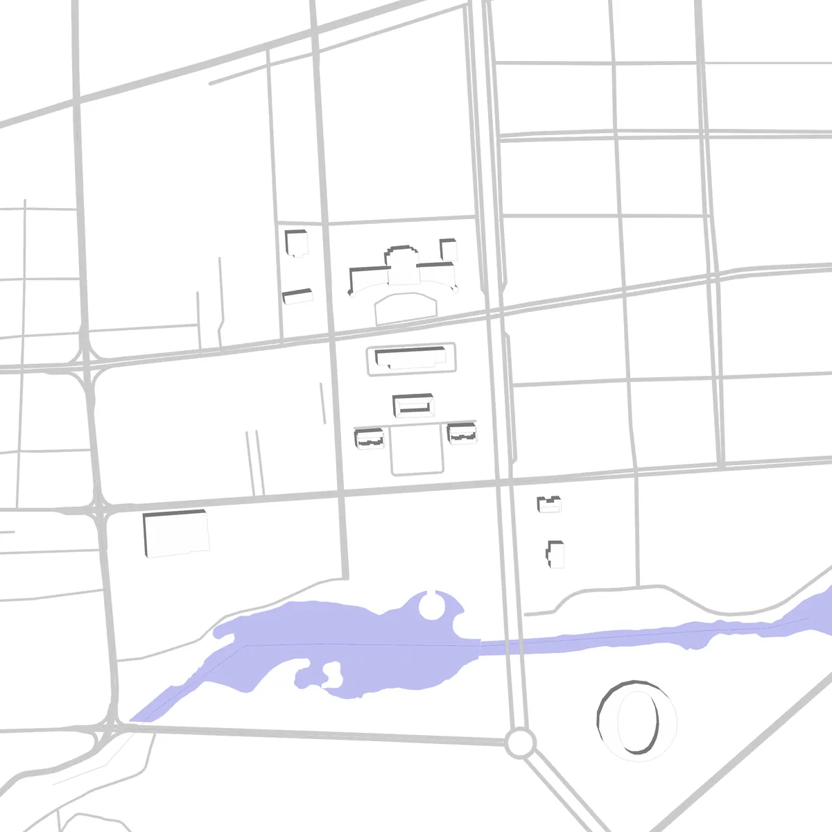 Zoucheng site plan (2.5 km)