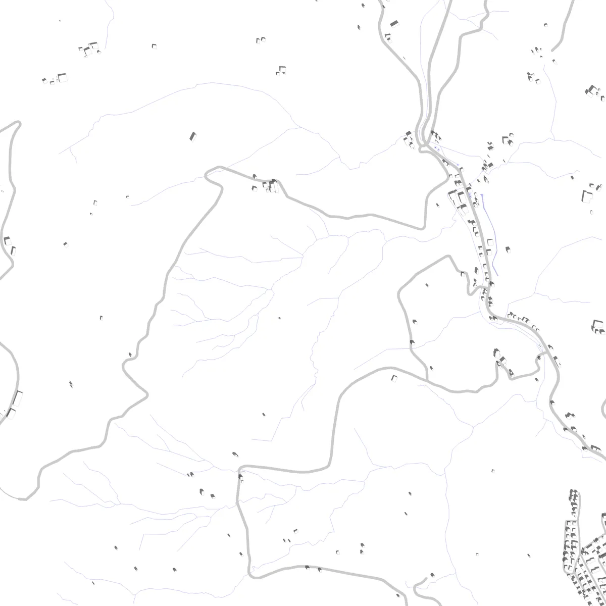 Zug Lageplan (2,5 km)