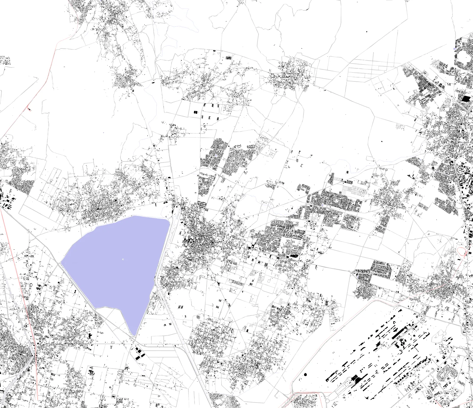 Zumpango figure ground plan