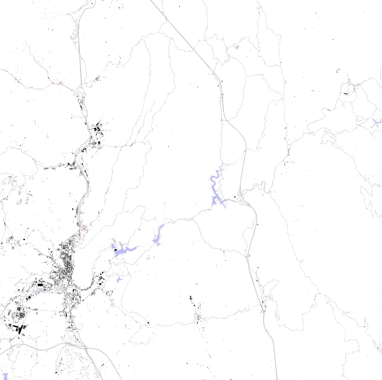 Zunyi figure ground plan