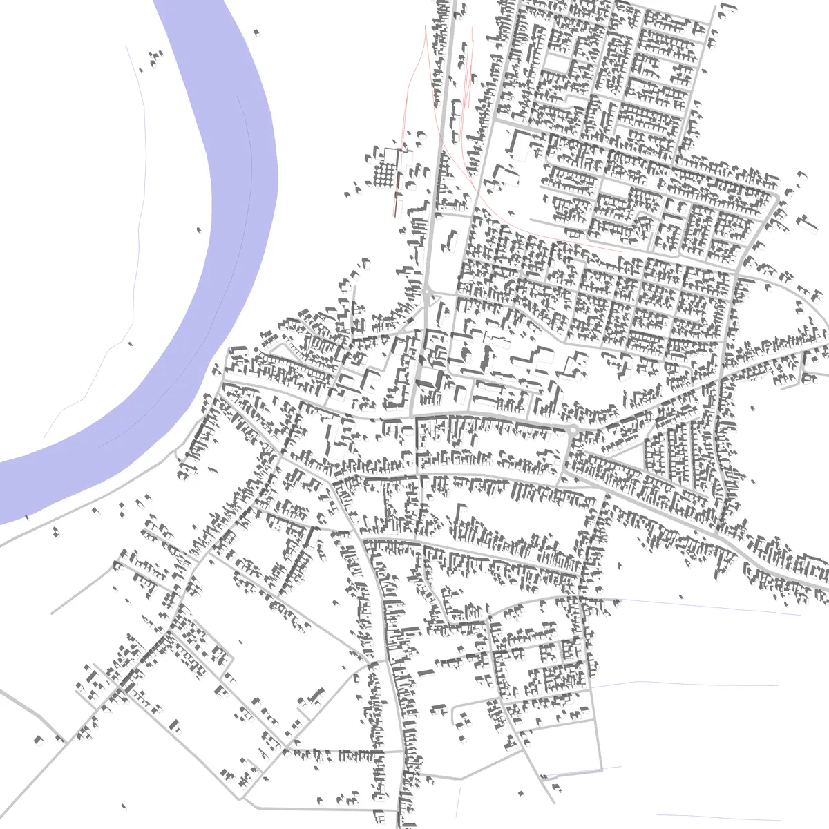 Županja site plan (2.5 km)