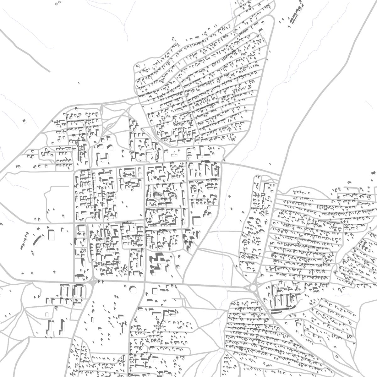 Zuunmod site plan (2.5 km)